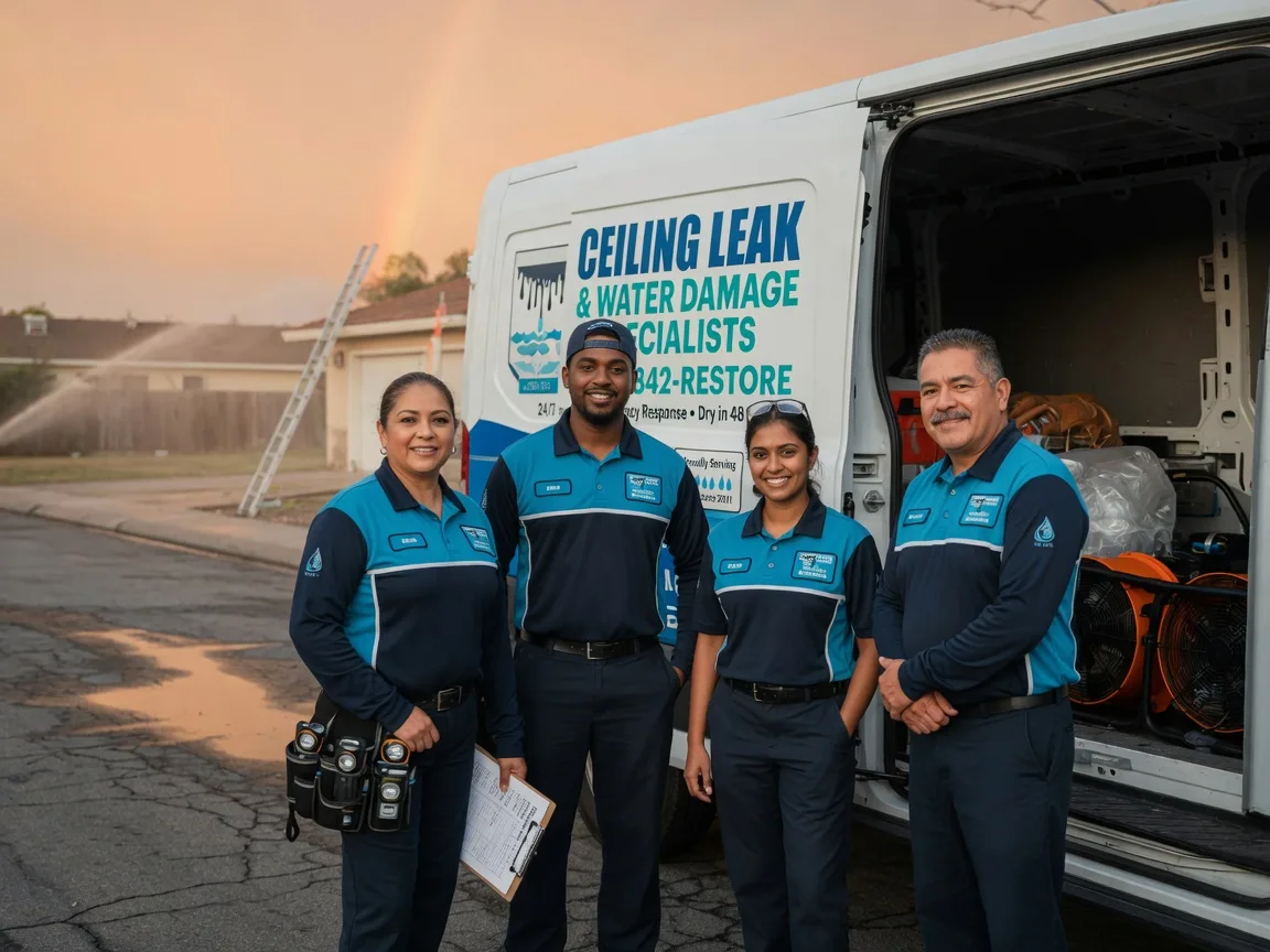 Ceiling Leak Cleanup company in Leicester, NC