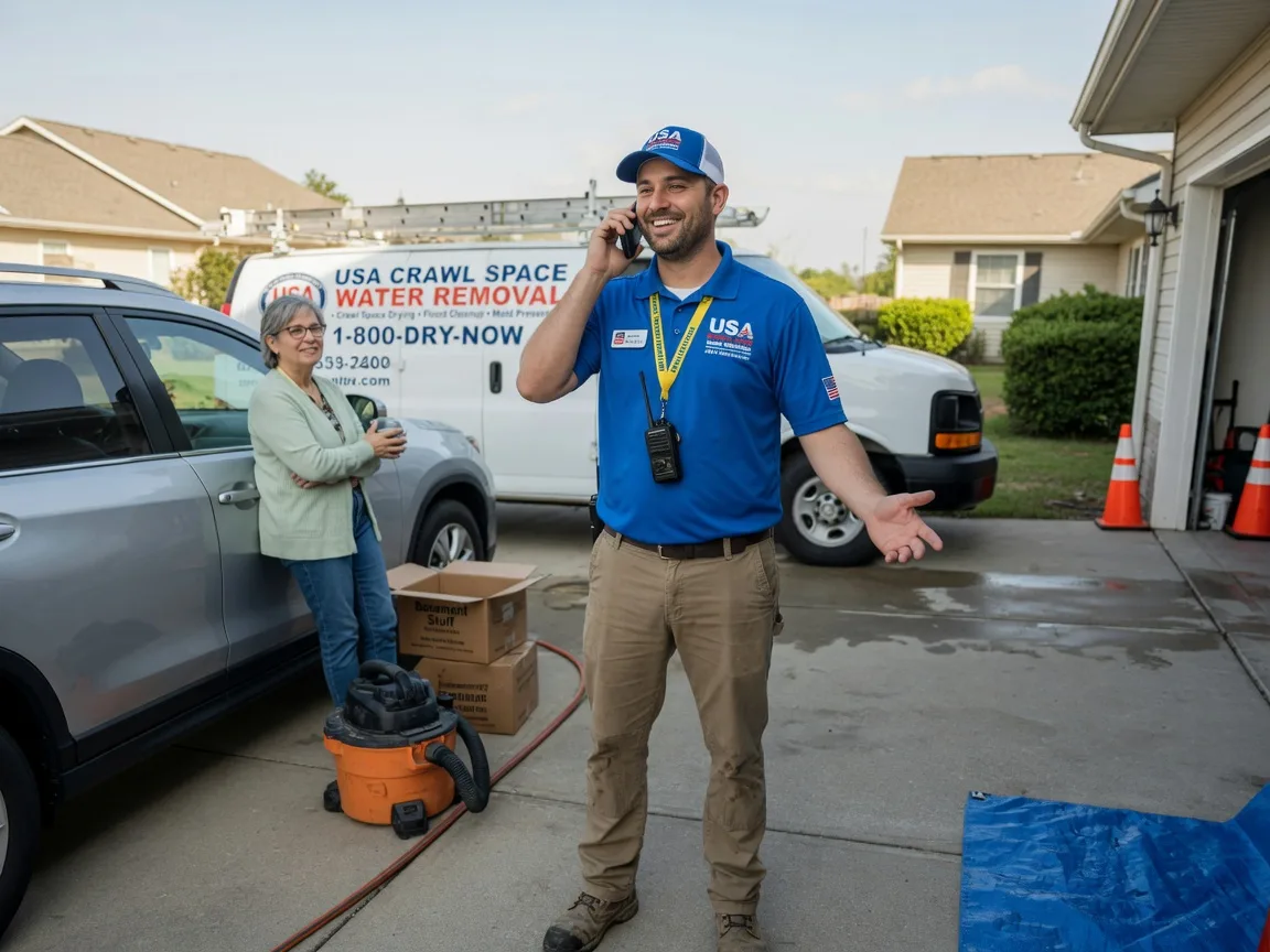 Crawl Space Water Removal Leicester, NC FAQs